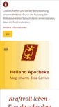 Mobile Screenshot of heilandapotheke.at